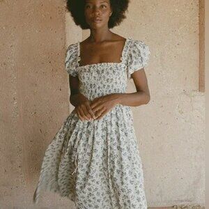 Dôen - Stanza Dress - Songbird Toile - S